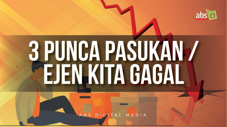 3 Punca Pasukan Staff / Ejen Kita Gagal