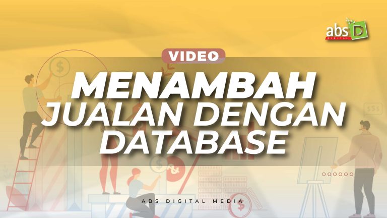 Menambah Jualan Dengan Database