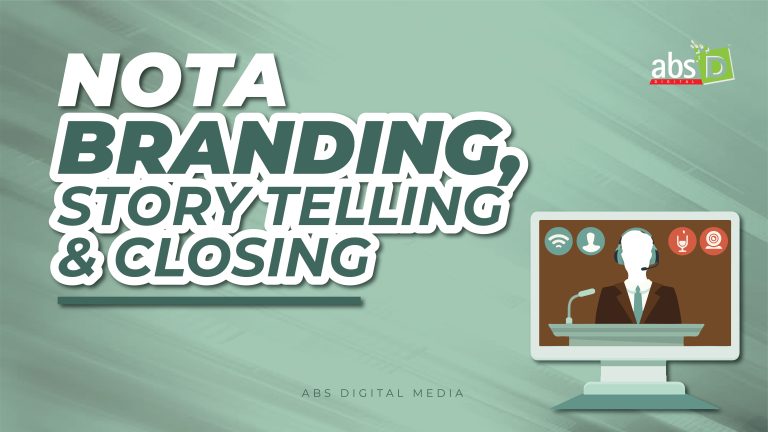 Nota Branding, Story Telling, Closing
