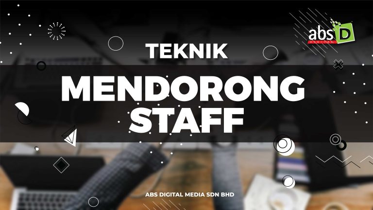4 Teknik Mendorong Staff